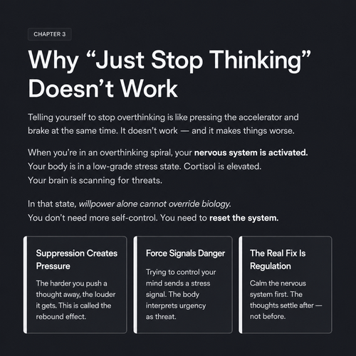 STOP OVERTHINKING IN 48 HOURS: The Psychology of Mental Noise & Cognitive Reset